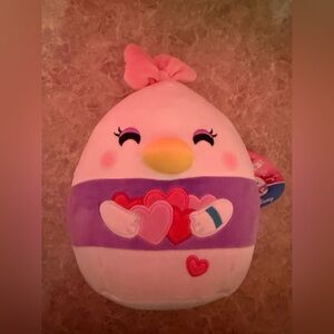 Squishmallows Disney Pink and Purple Daisy Duck